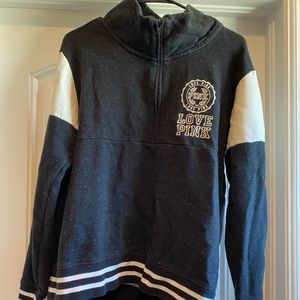 Pink 1/2 Zip Pullover